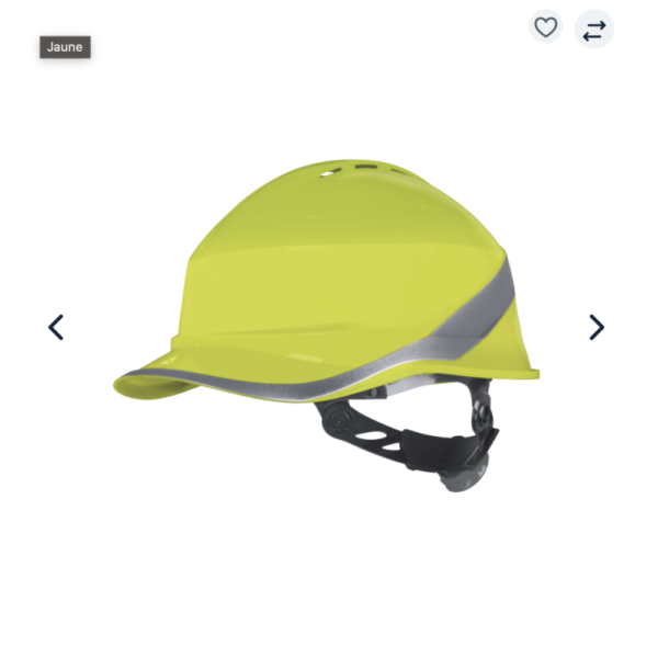 Casque chantier HL Delta - HV